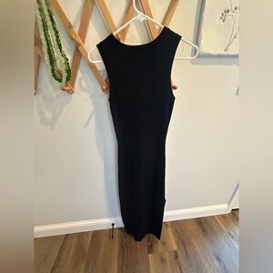 ASOS Black Midi Dress